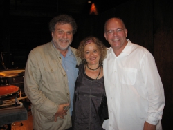 Lisa with Martin Bresnick and Robert van Sice at Norfolk Festival