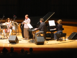 Performing with Philip Glass and the All-Stars