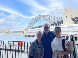 with Martin Bresnick and Jenny Khafagi Sydney Harbour Jan '23
