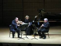 In Zankel performing Bresnick's *** with Jesse Levine and David Shifrin, Nov 06